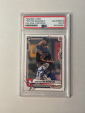 Triston McKenzie Signed 2021 Bowman RC PSA/DNA Encapsulated Indians Autographed
