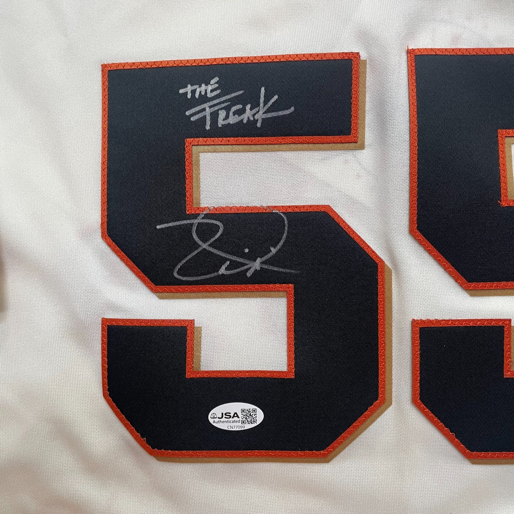 Tim Lincecum Signed Jersey JSA COA "The Freak" San Francisco Giants Autographed