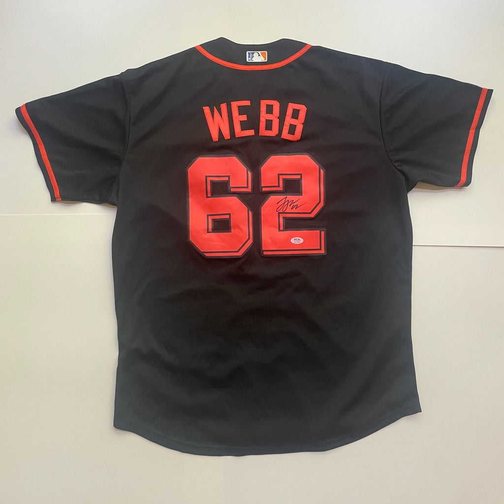 Logan Webb Signed Jersey PSA/DNA San Francisco Giants Autographed SF
