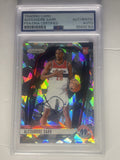 Alexandre Sarr Signed 2024 Silver Ice Prizm PSA/DNA #264 Autographed Wizards