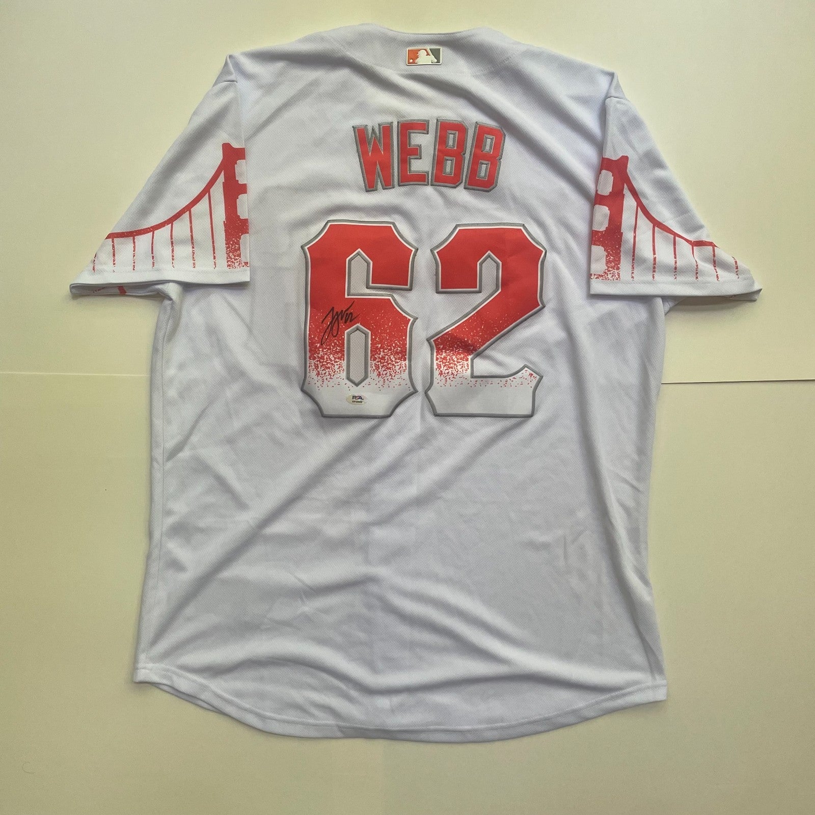 Logan Webb Signed Jersey PSA/DNA San Francisco Giants Autographed SF