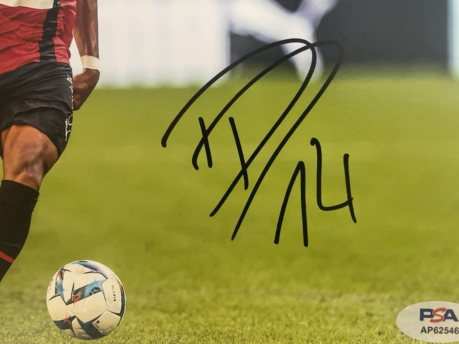 Désiré Doué Signed 8x10 Photo PSA/DNA Autographed PSG Desire Doue