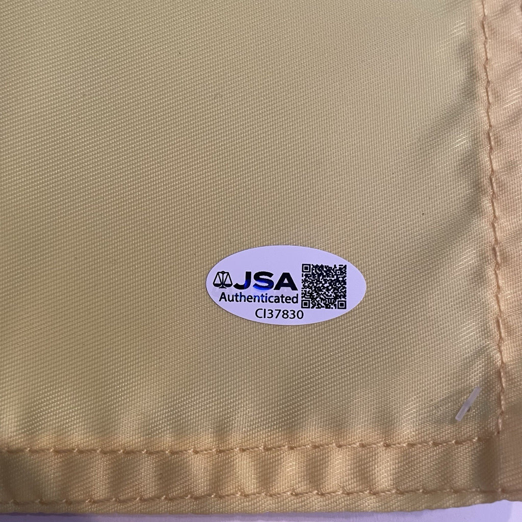 Xander Schauffele Signed Memorial Tournament Pin Flag JSA Autographed