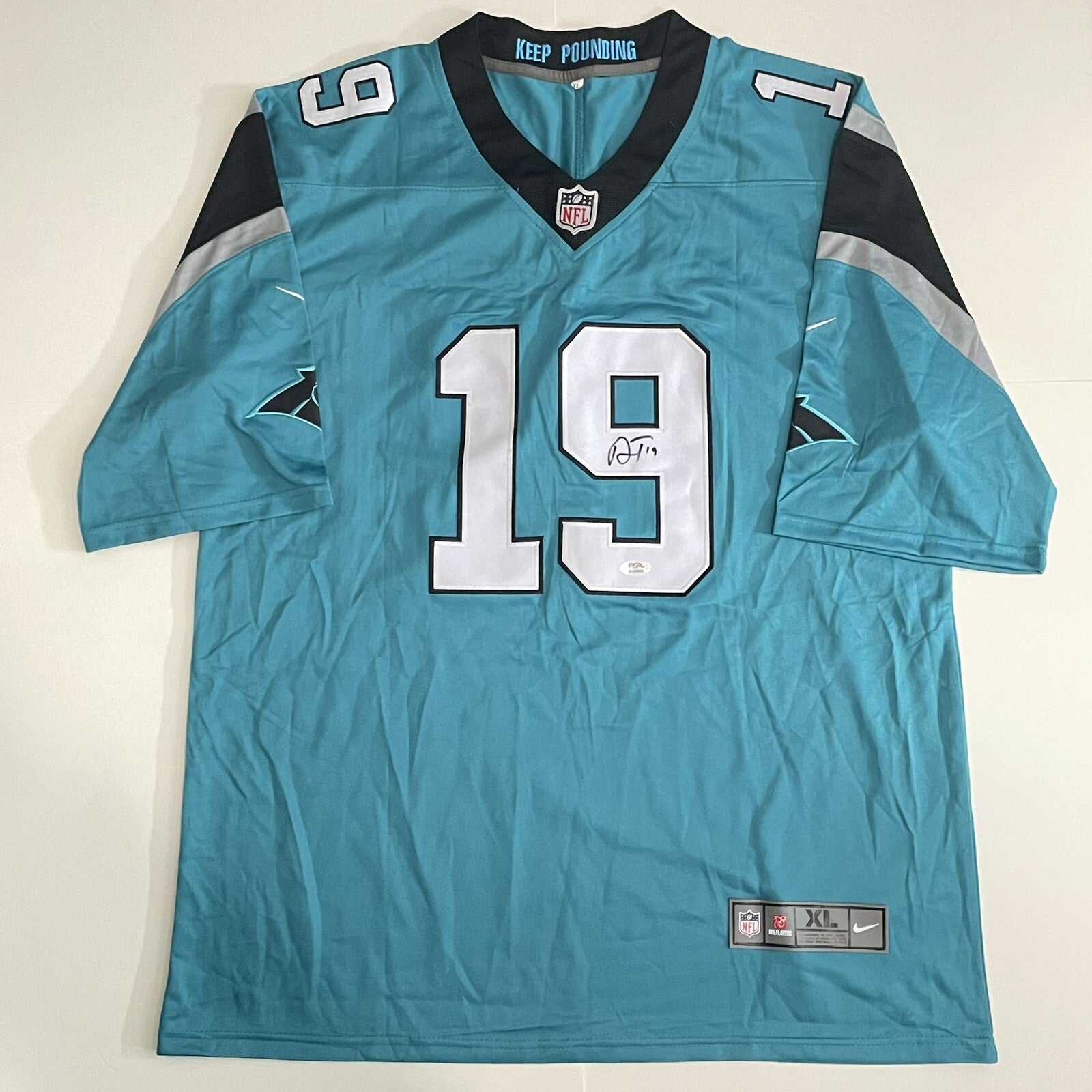 Adam Thielen Signed Carolina Panthers Jersey PSA/DNA Autographed
