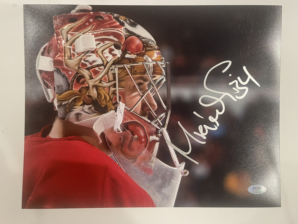 Petr Mrazek Signed 11x14 PSA/DNA Autographed Chicago Blackhawks