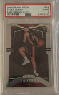 2019 Panini Prizm Tyler Herro RC Ball Behind Back SP Rookie #259 PSA 9