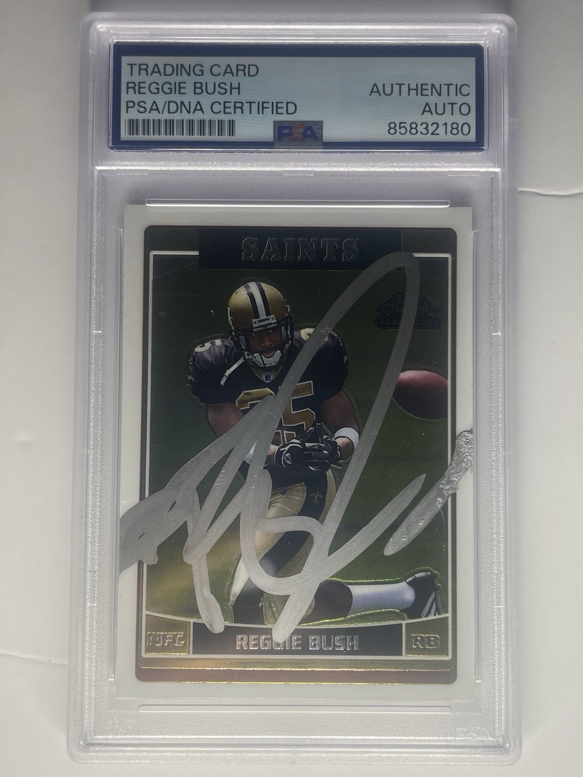 Reggie Bush Signed 2006 Topps Chrome PSA/DNA Rookie Card RC #221 Autographed