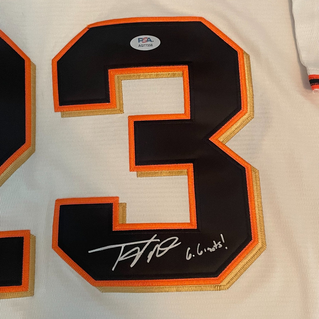 Tony Vitello Signed Jersey PSA/DNA San Francisco Giants Autographed SF