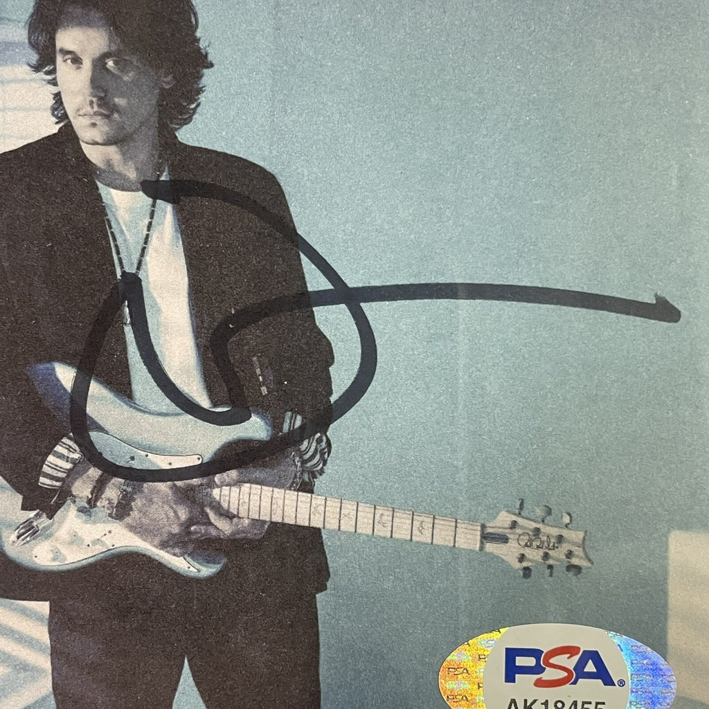 John Mayer Signed Sob Rock Framed CD PSA/DNA COA Autographed Album