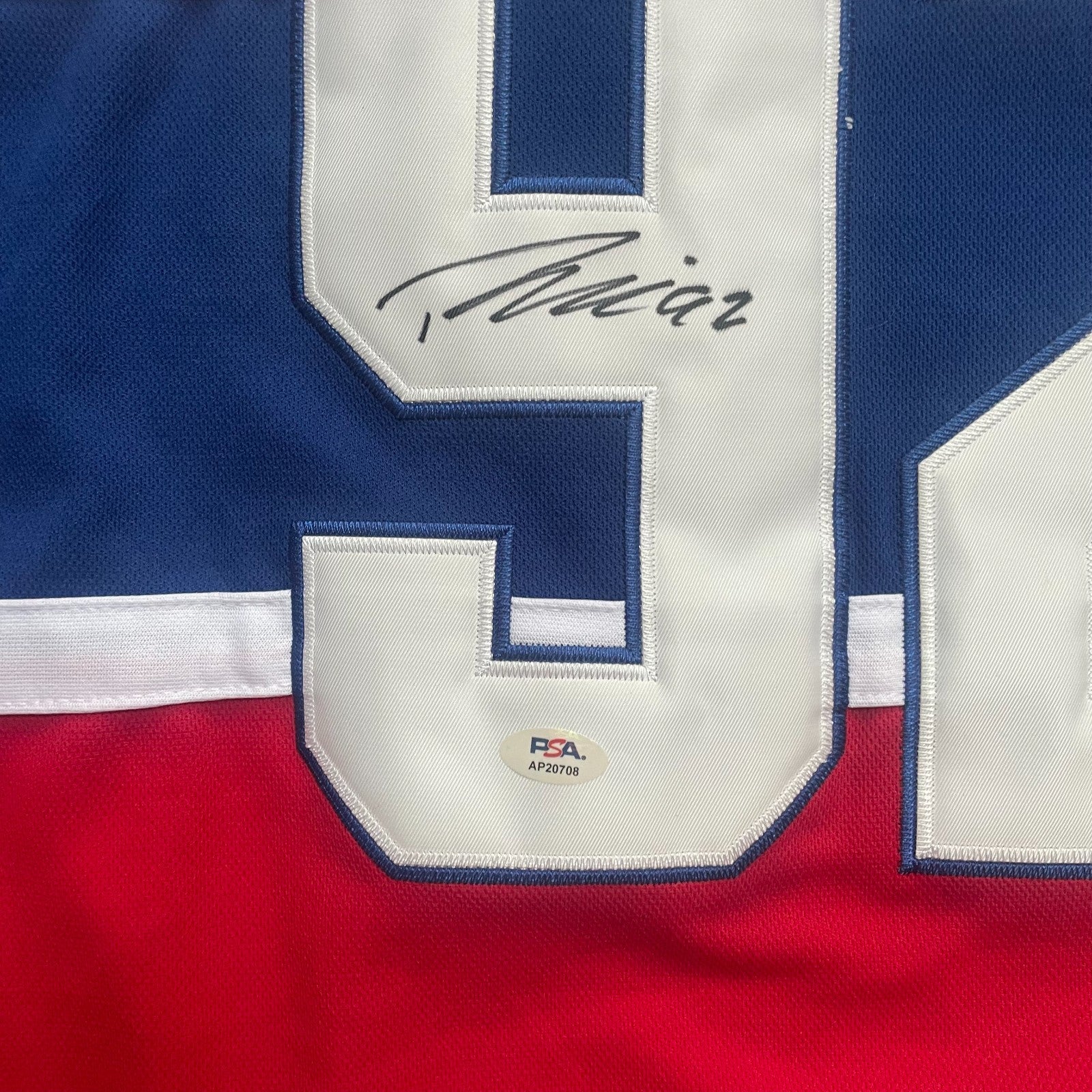 Patrik Laine Signed Jersey PSA/DNA Autographed Montreal Canadiens
