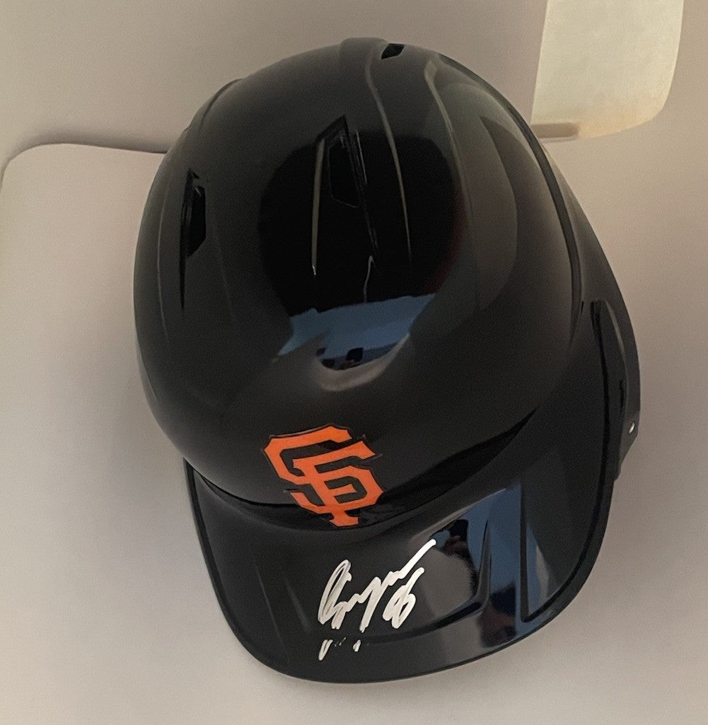 Bryce Eldridge Signed F/S Batting Helmet PSA/DNA Autographed Giants Full Sized