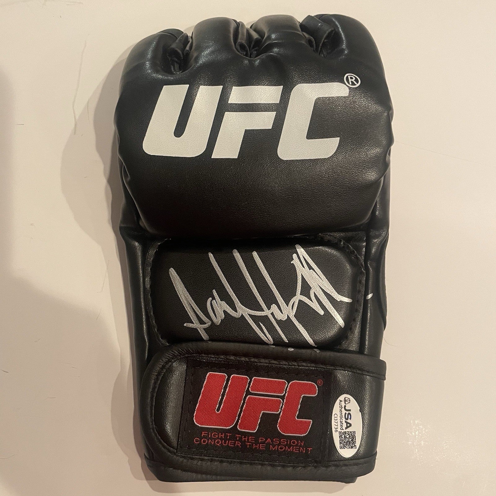 Dan Hooker Signed UFC Fight Glove JSA COA Autographed Full Sig
