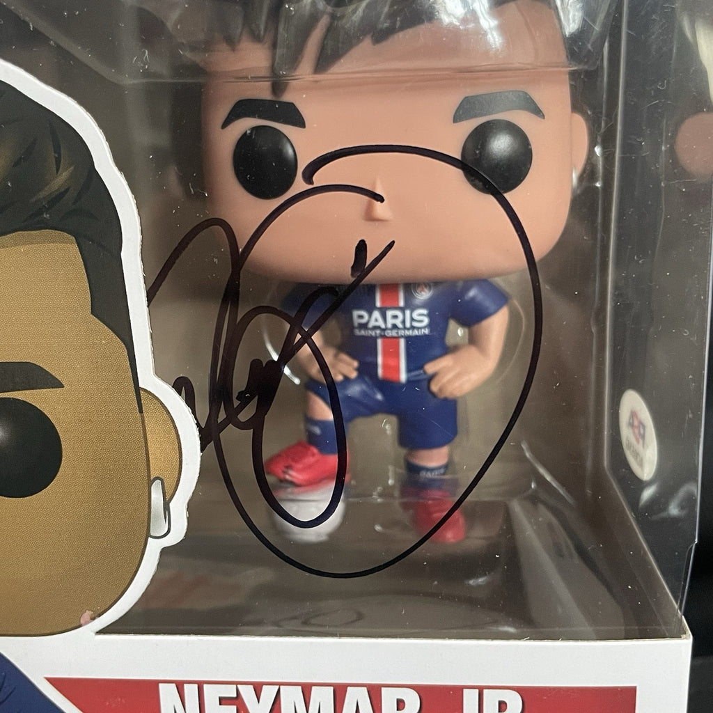 Neymar Jr. Signed PSG Funko POP #20 PSA/DNA Autographed Paris Saint Germain READ