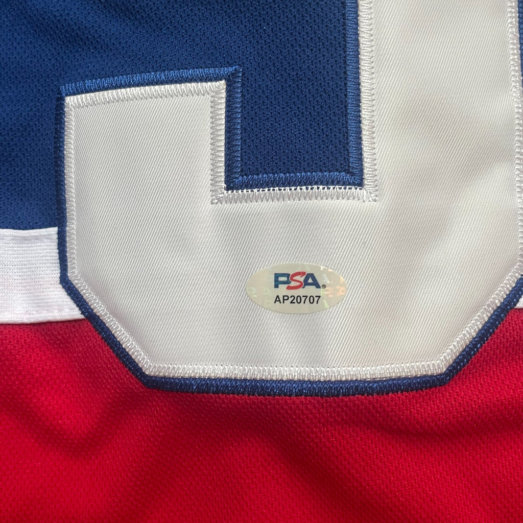 Patrik Laine Signed Jersey PSA/DNA Autographed Montreal Canadiens