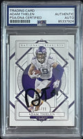 Adam Thielen Signed 2020 Panini National Treasures NT #65 PSA/DNA Autographed