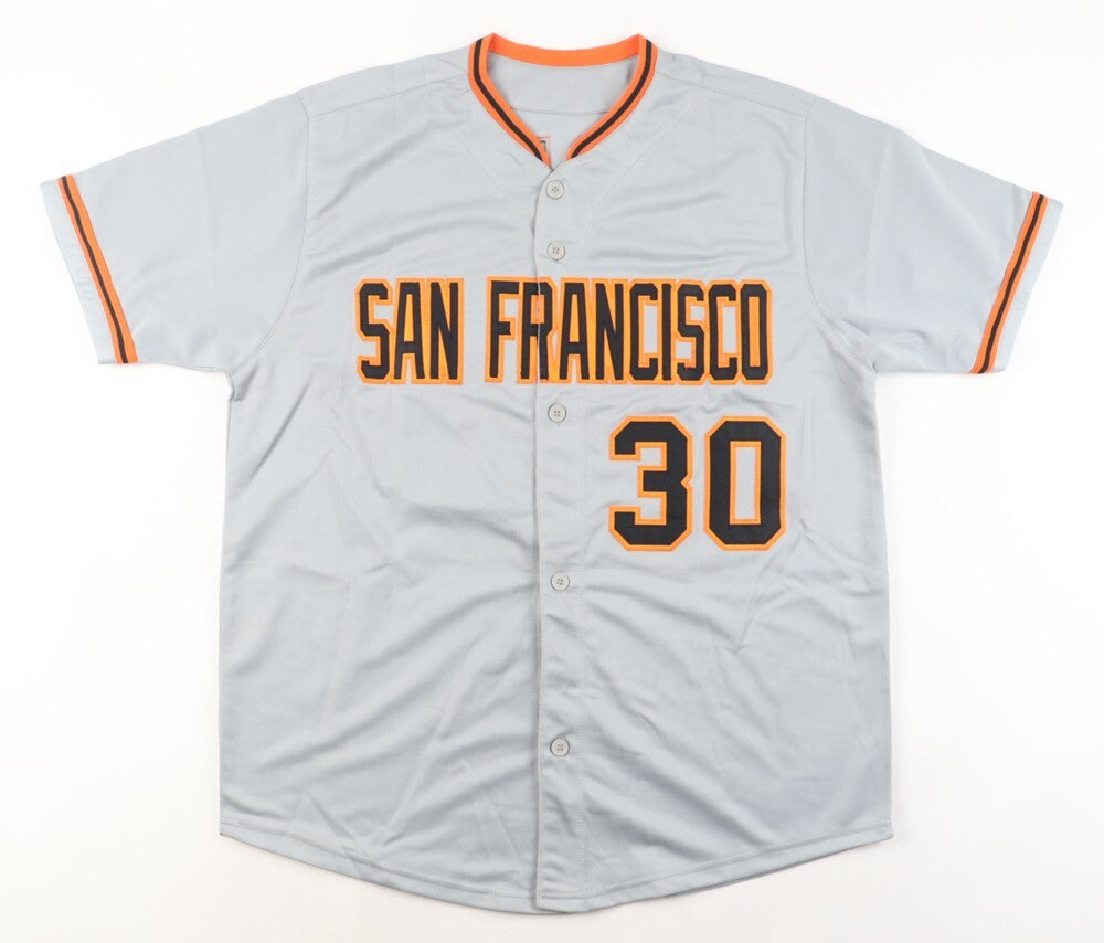 Orlando Cepeda Signed Jersey JSA Witnessed COA Autographed Inscribed "Baby Bull"