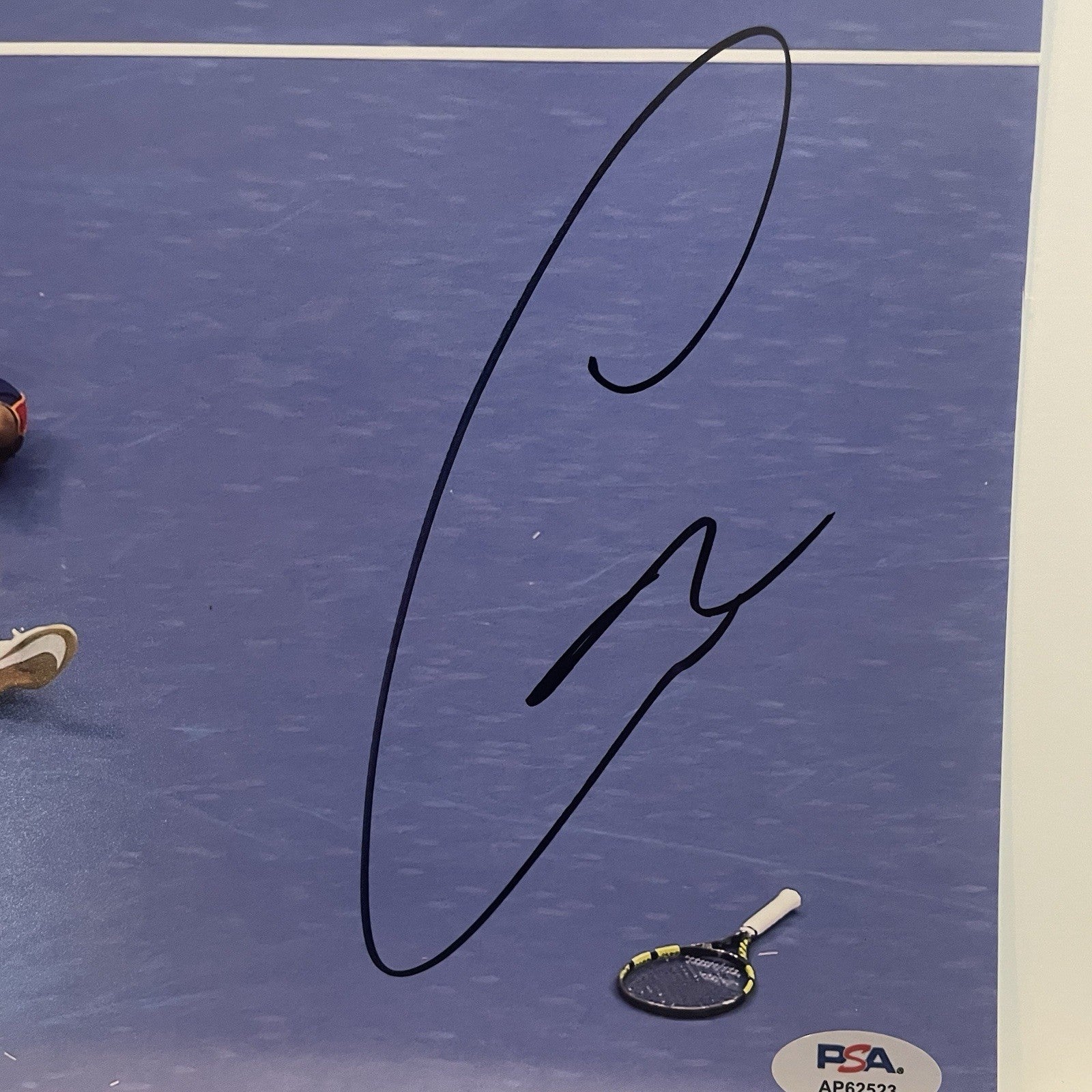 Carlos Alcaraz Signed 8x10 Photo PSA/DNA Autographed Tennis Carlitos