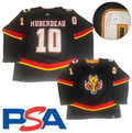 Jonathan Huberdeau Signed Jersey PSA/DNA Autographed Calgary Flames See Photos