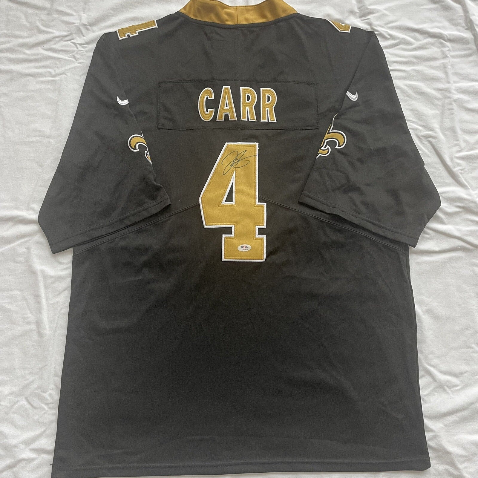 Derek Carr Signed Jersey PSA/DNA New Orleans Saints Autographed