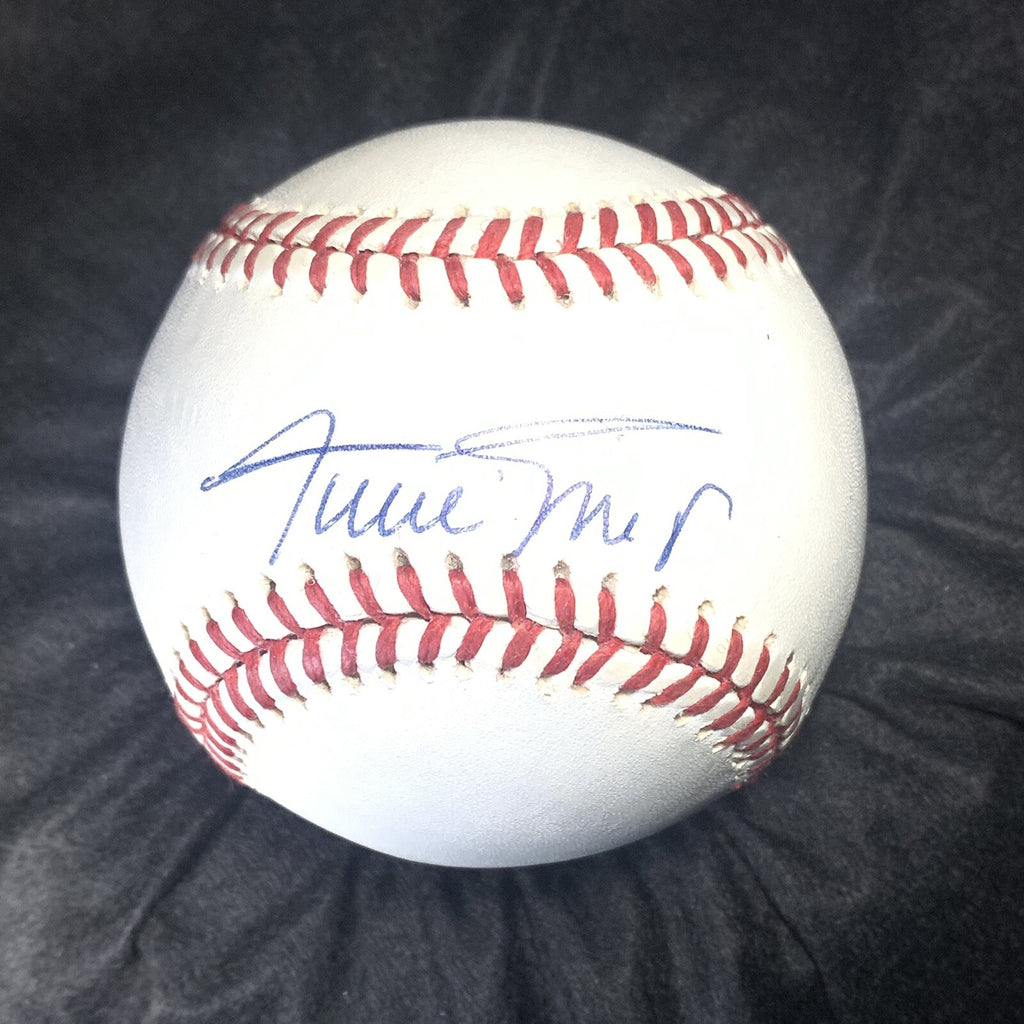 Willie Mays Signed Baseball JSA New York San Francisco Giants Autographed GOAT
