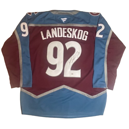 Gabriel Landeskog Signed Jersey PSA/DNA Autographed Colorado Avalanche