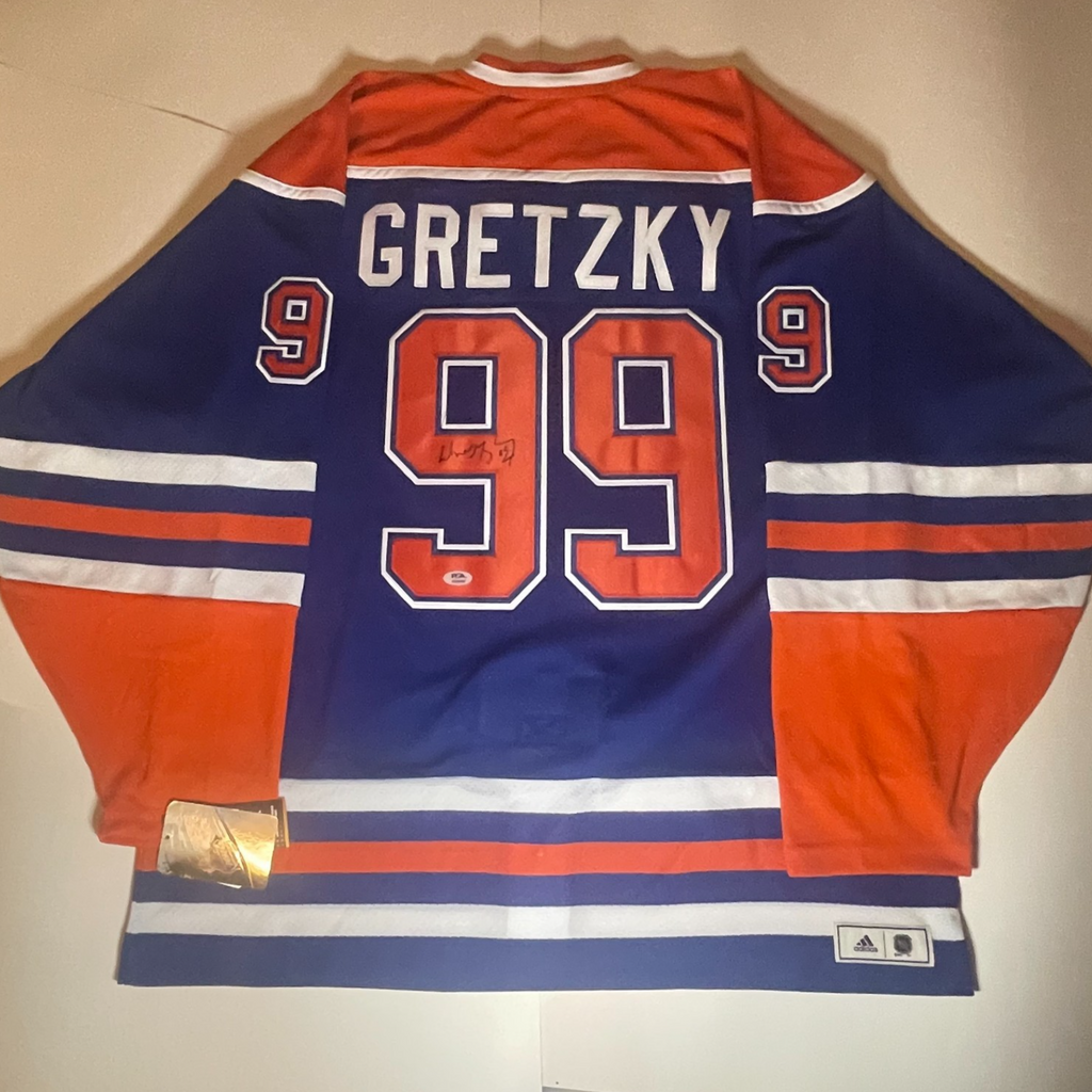 Wayne Gretzky Signed Authentic Adidas Jersey PSA/DNA Autographed Edmonton Oilers