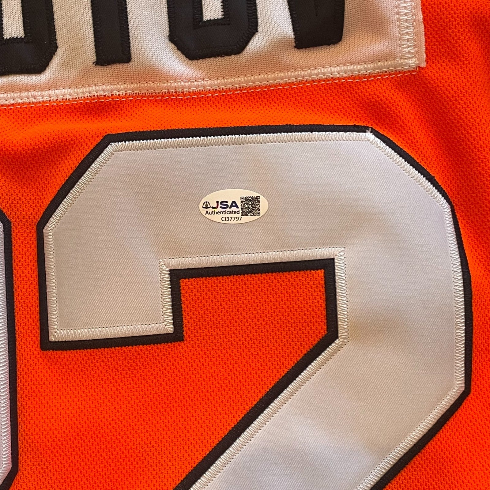 Ivan Fedotov Signed Jersey JSA COA Philadelphia Flyers Autographed