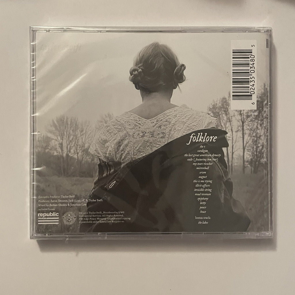 Taylor Swift Signed Folklore CD Authentic Autograph New Sealed W/ Heart