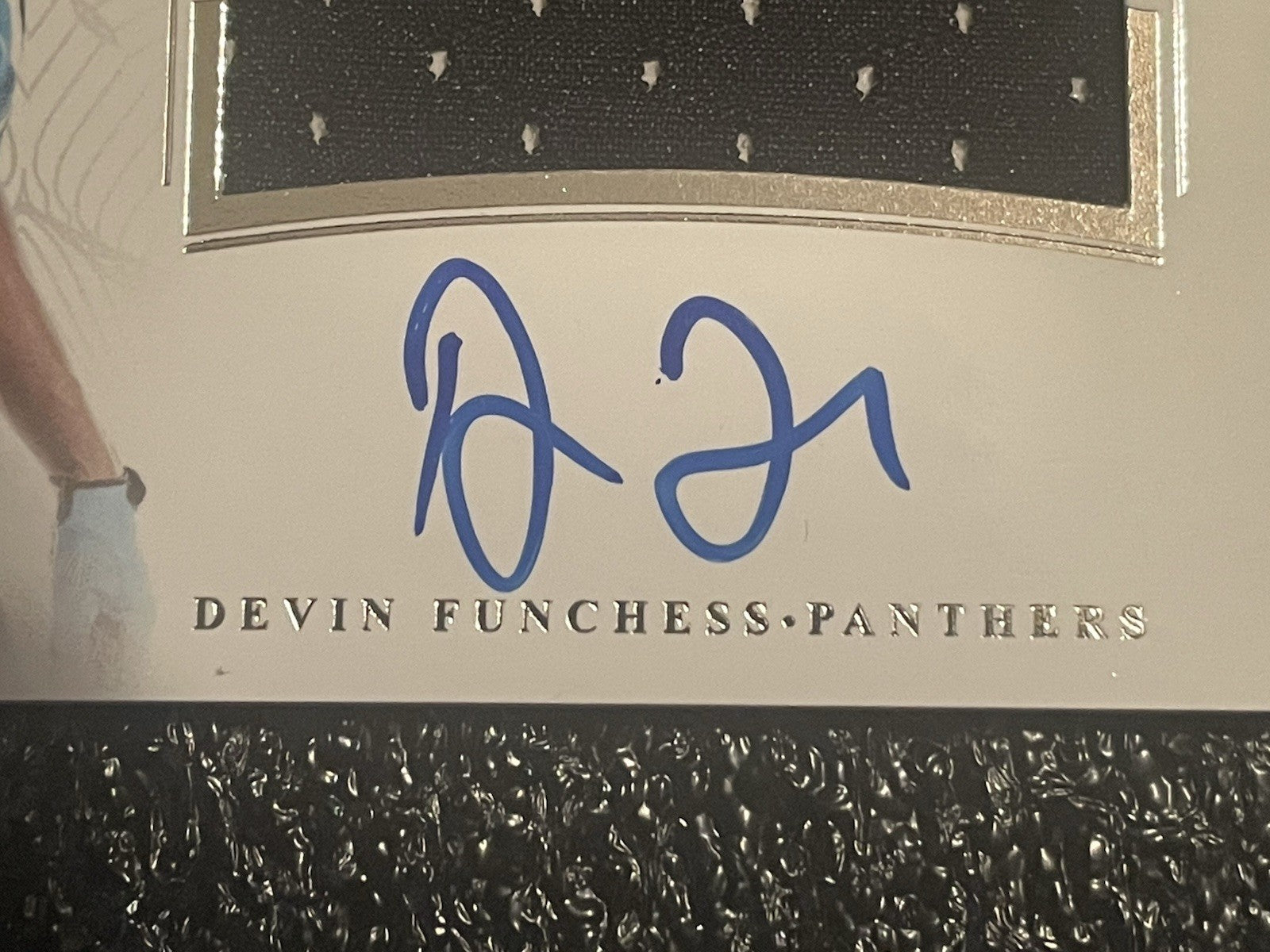 Devin Funchess 2015 Panini National Treasures NT Patch Auto 98/99 RPA