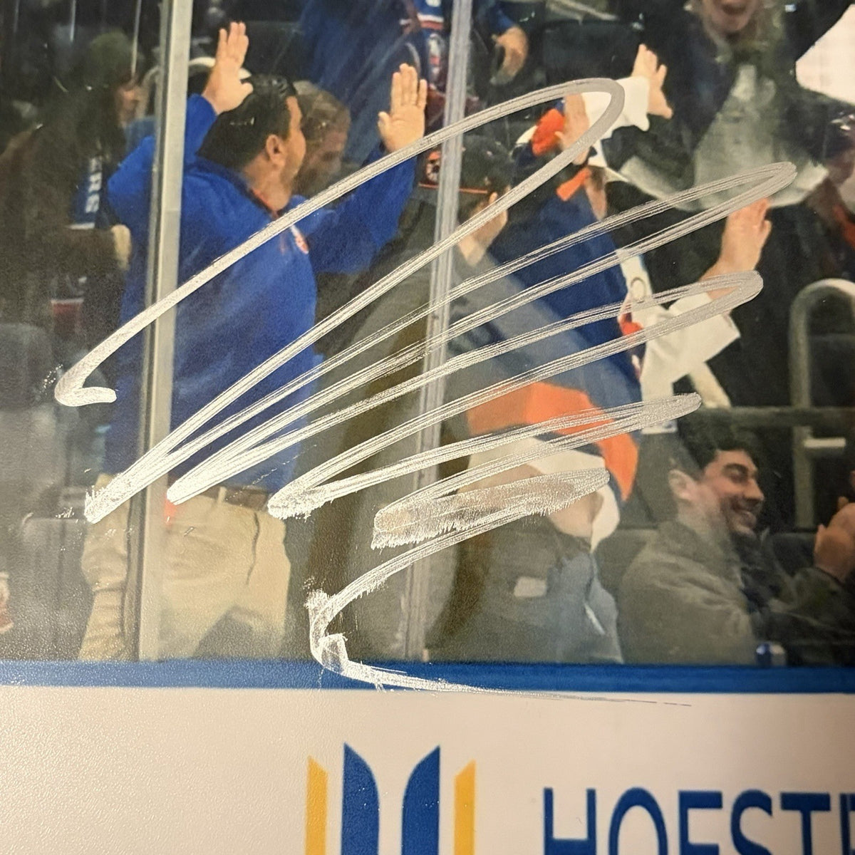 Matthew Schaefer Signed 8x10 Photo PSA/DNA Autographed Islanders Smeared