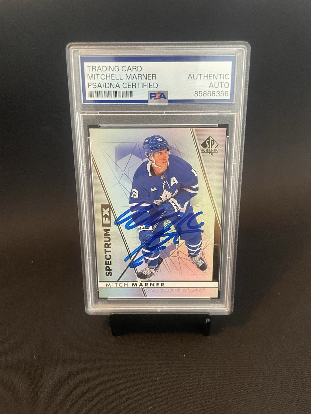 Mitch Marner Signed 2022 SP Authentic Spectrum FX PSA/DNA #S-14 Autographed