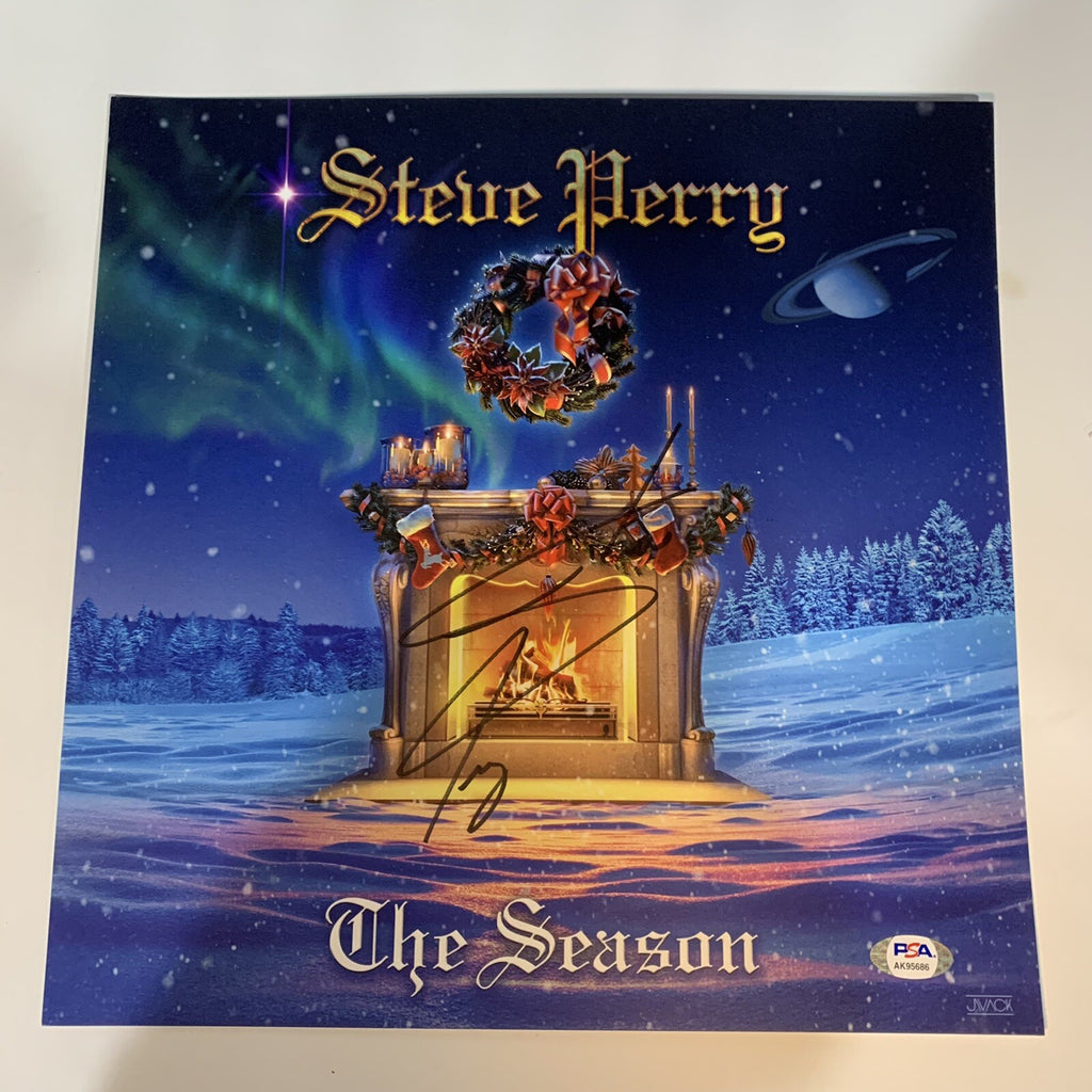 Steve Perry Signed The Season Insert LP Vinyl PSA/DNA COA Autographed Album