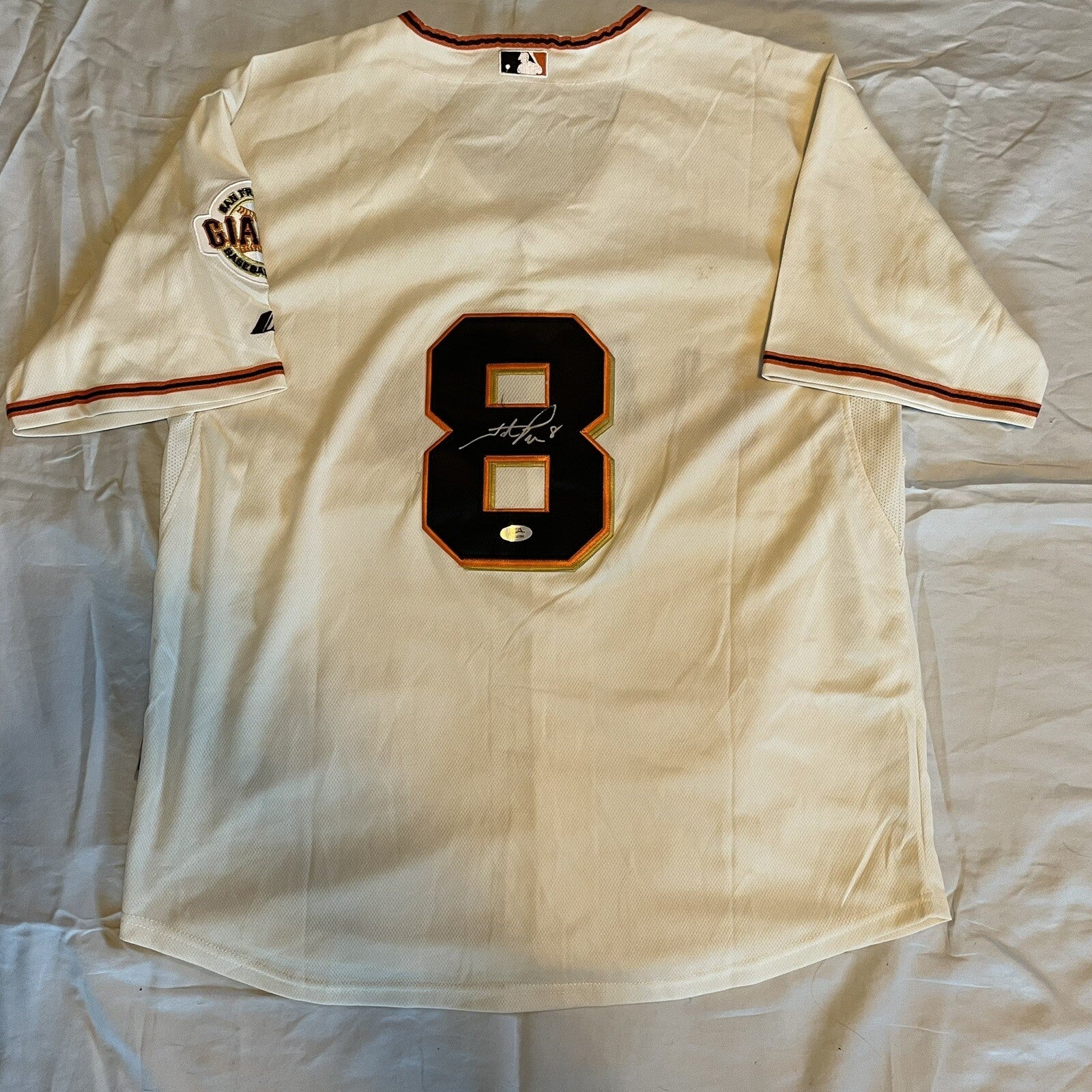 Hunter Pence Signed Jersey PSA/DNA San Francisco Giants Autographed SF Champ