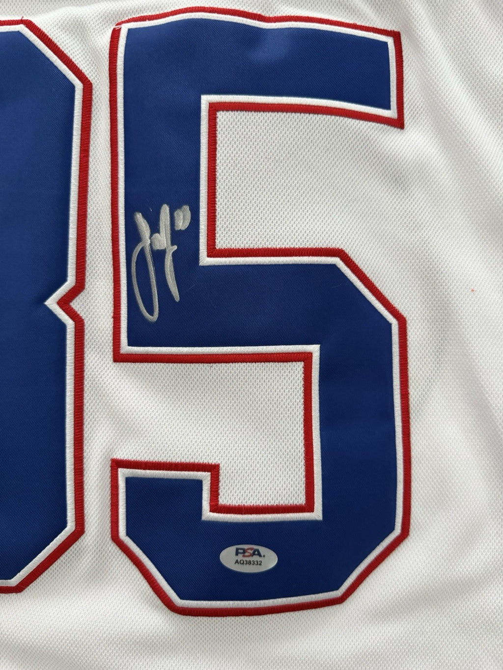 Samuel Montembeault Signed Jersey PSA/DNA Autographed Montreal Canadiens