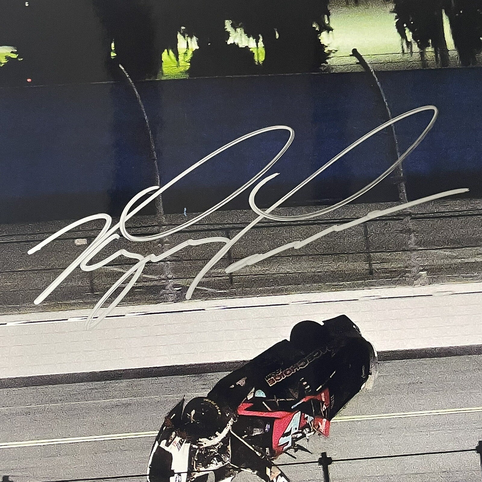 Ryan Preece Signed 11x14 2023 Daytona Wreck Photo PA COA Autographed