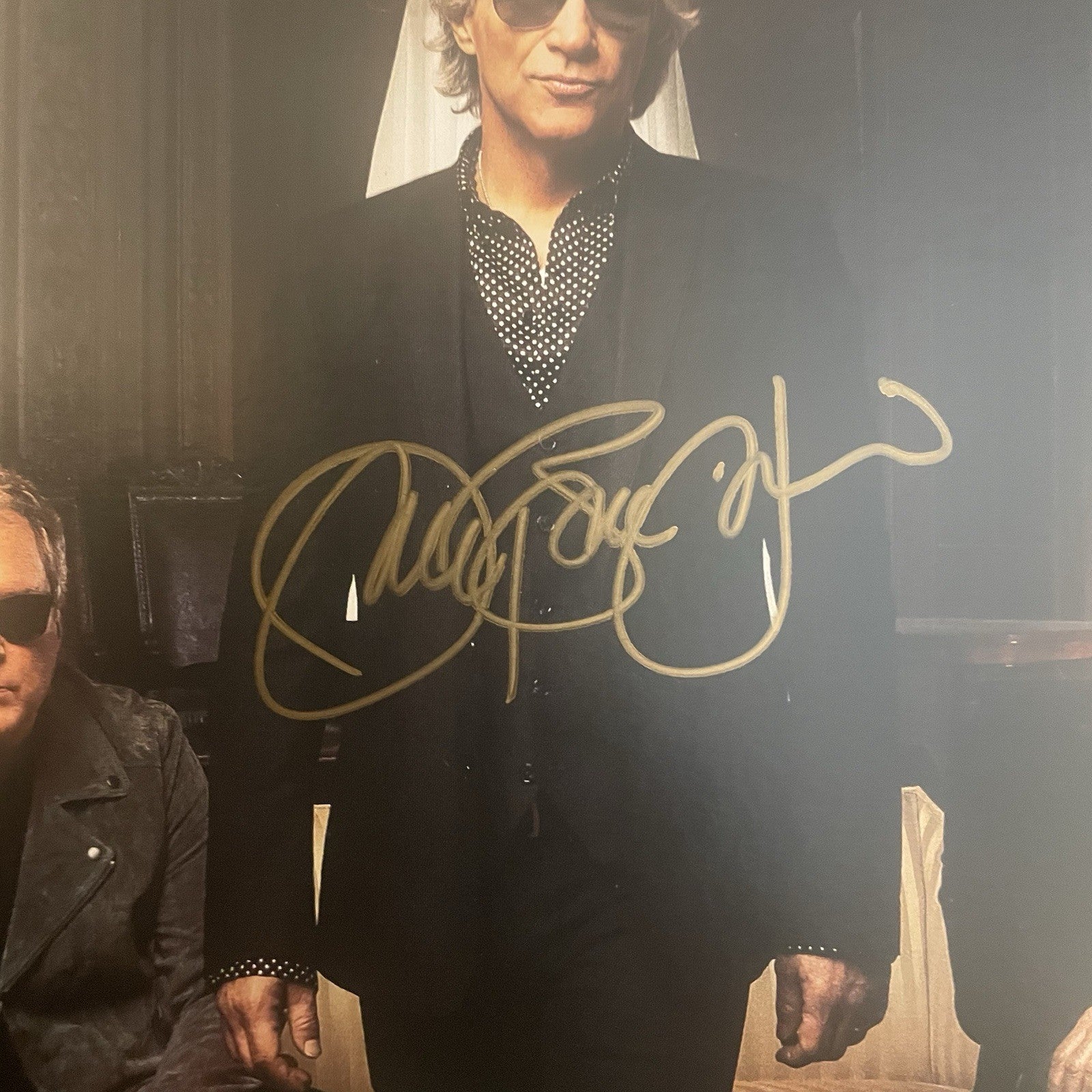 Jon Bon Jovi Signed 13x19 2020 Tour Poster Photo PSA/DNA Autographed