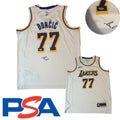 Luka Doncic Signed Jersey PSA/DNA Autographed Los Angeles Lakers