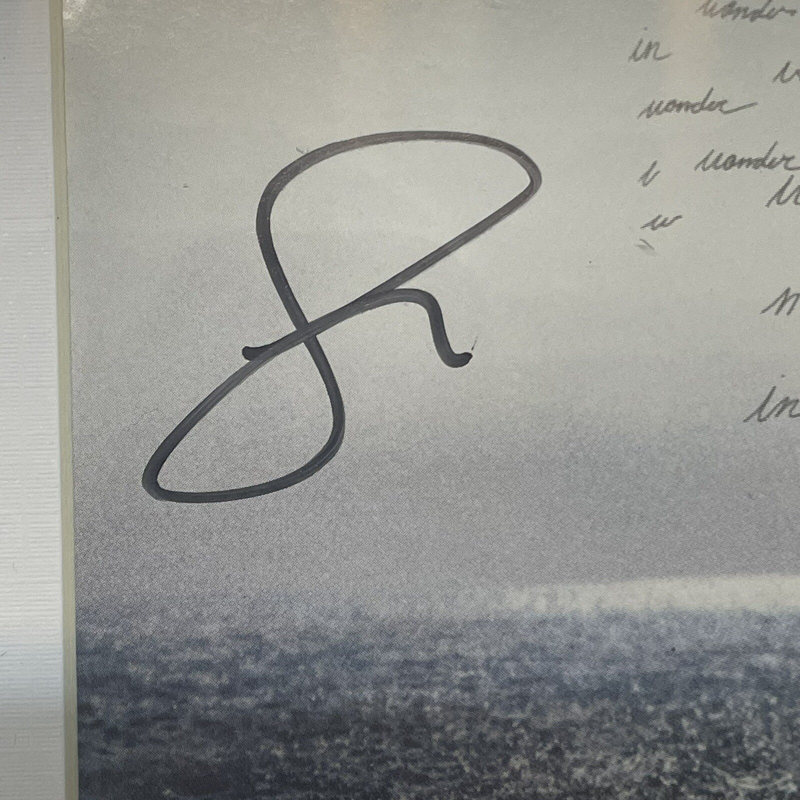 Shawn Mendes Signed Wonder Framed CD PSA/DNA COA Autographed Album