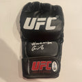 Themba Gorimbo Signed UFC Fight Glove JSA COA Autographed #mamba Inscription