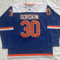 Ilya Sorokin Signed New York Islanders Jersey PSA/DNA Autographed