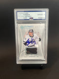Alex Laferriere Signed 2023 UD Ultimate Rookies Jersey PSA Patch Auto 10 RC /599