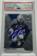 Dwight Freeney Signed 2020 Panini Mosaic PSA/DNA Autographed Colts #94 Indy