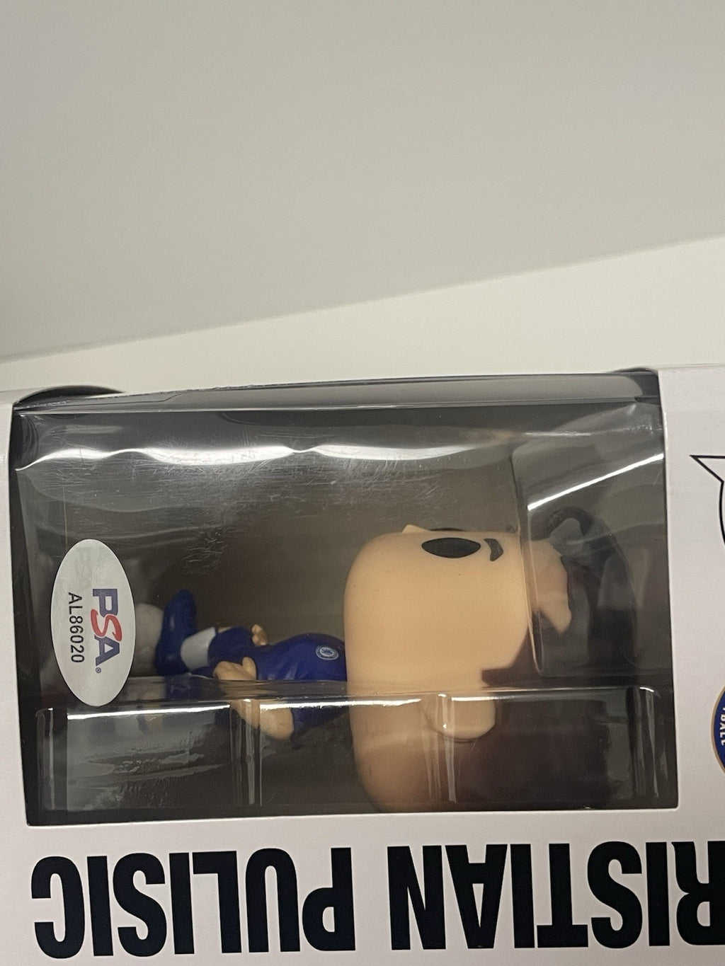 Christian Pulisic Signed Chelsea Funko POP #34 PSA/DNA Autographed Team USA READ