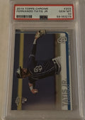 2019 Topps Chrome Fernando Tatis Jr RC Rookie #203 PSA 10 Padres