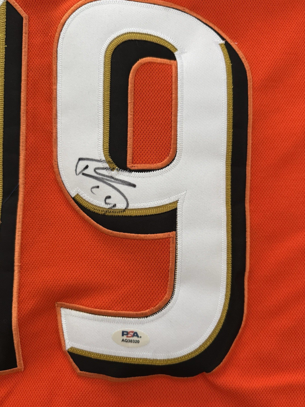 Troy Terry Signed Jersey PSA/DNA Autographed Anaheim Ducks
