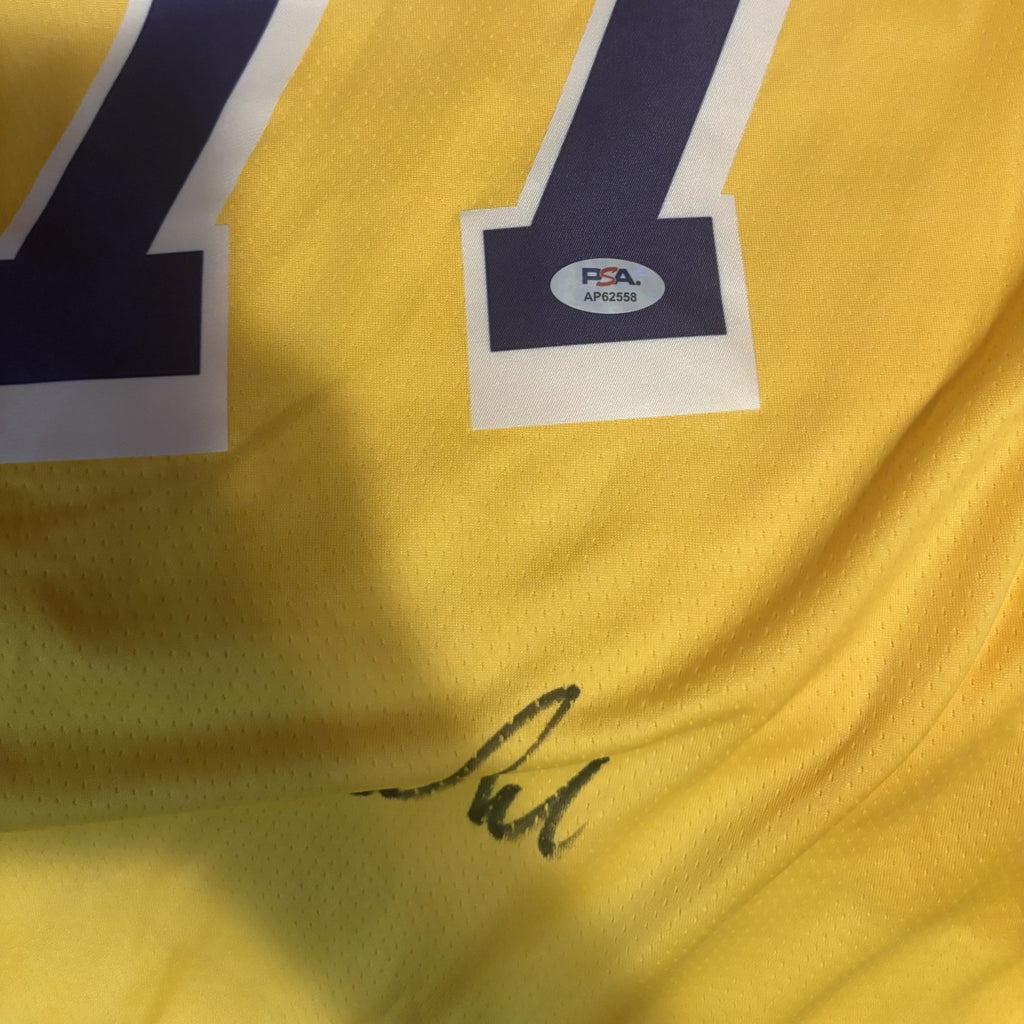 Luka Doncic Signed Jersey PSA/DNA Autographed Los Angeles Lakers