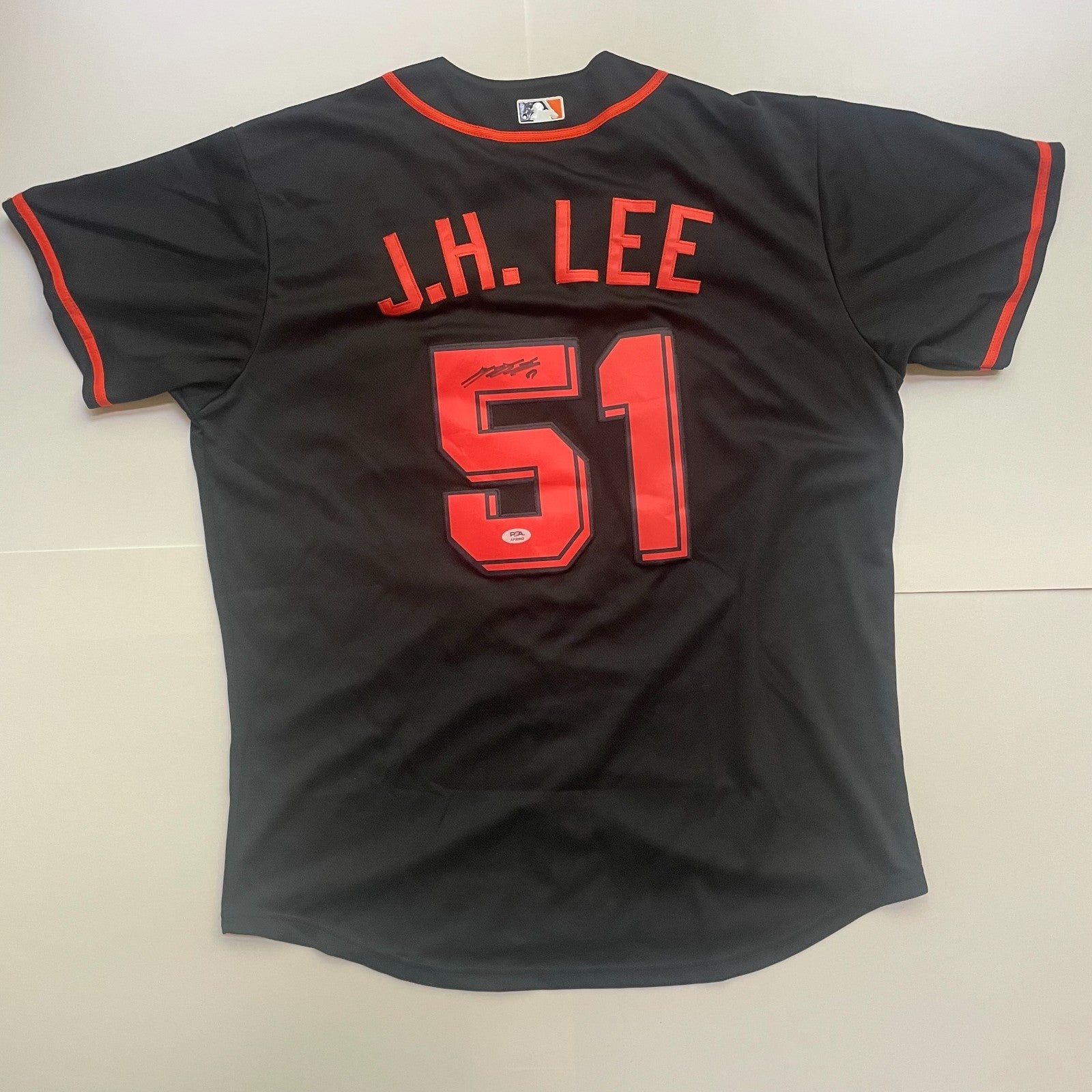 Jung Hoo JH Lee Signed Jersey PSA/DNA San Francisco Giants Autographed SF