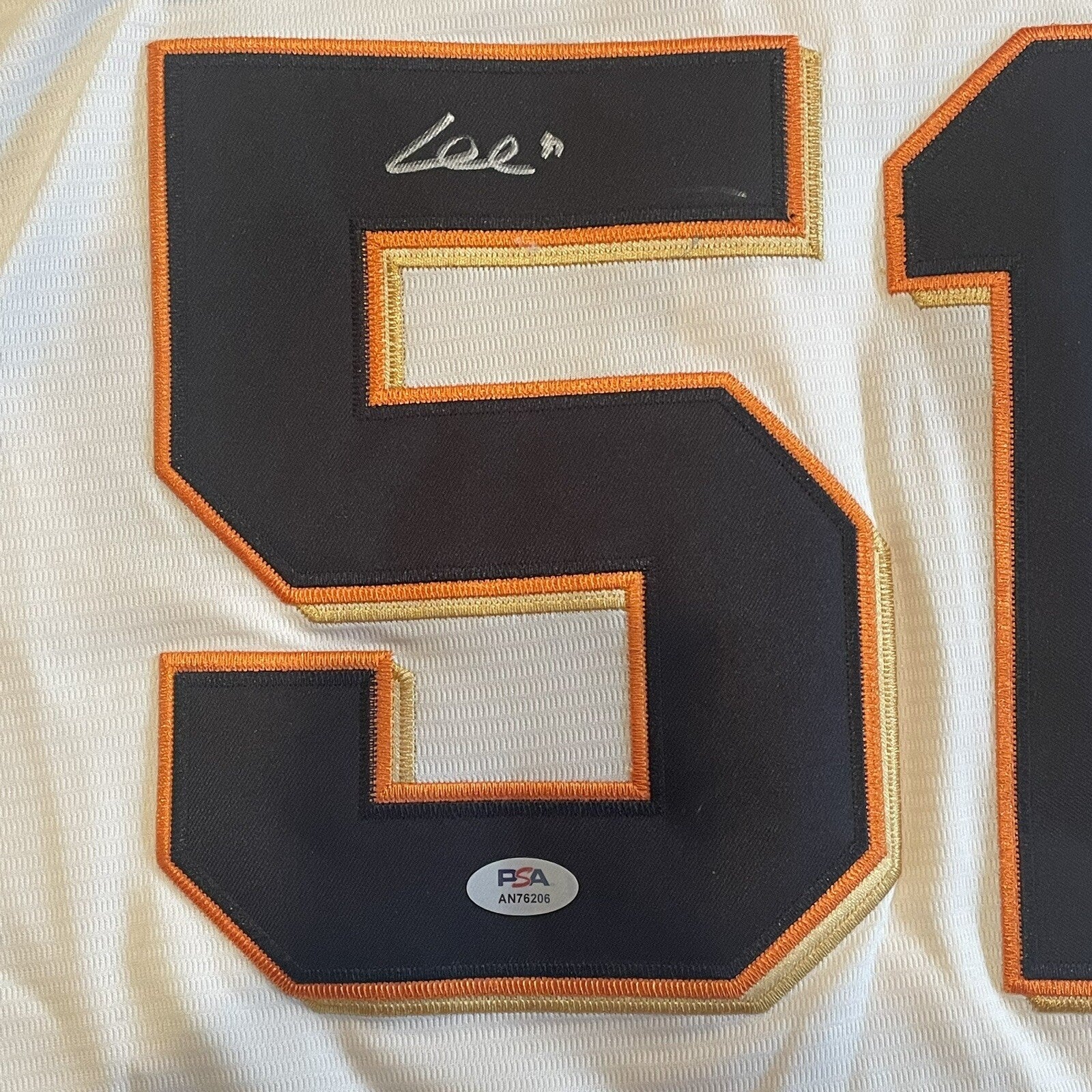 Jung Hoo JH Lee Signed Jersey PSA/DNA San Francisco Giants Autographed SF