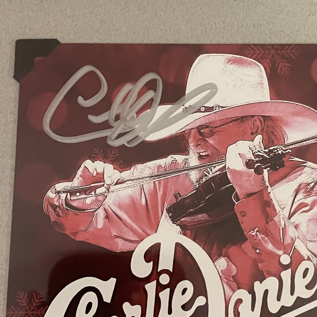 Charlie Daniels Signed Christmas Classics Framed CD PSA/DNA COA Autographed