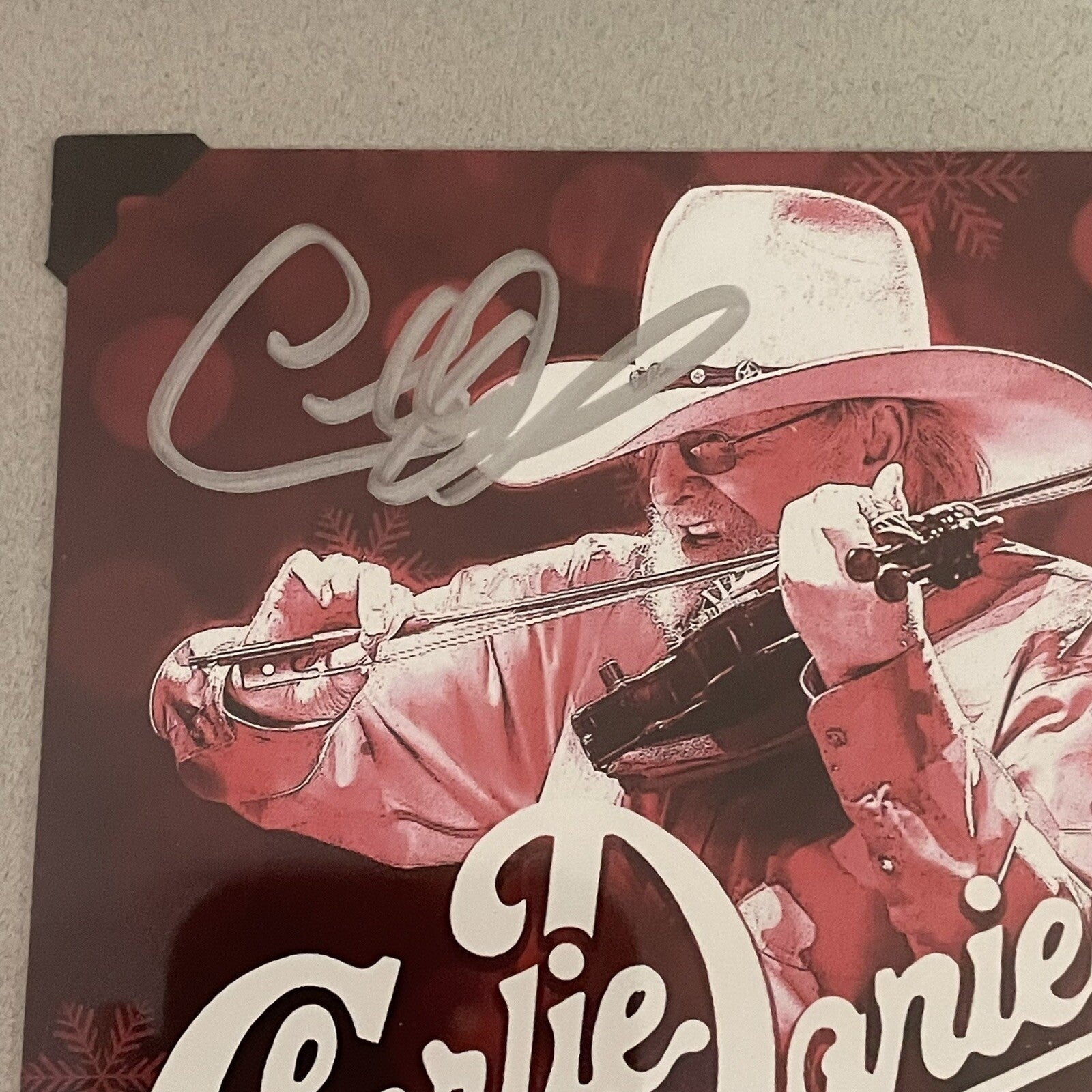 Charlie Daniels Signed Christmas Classics Framed CD PSA/DNA COA Autographed